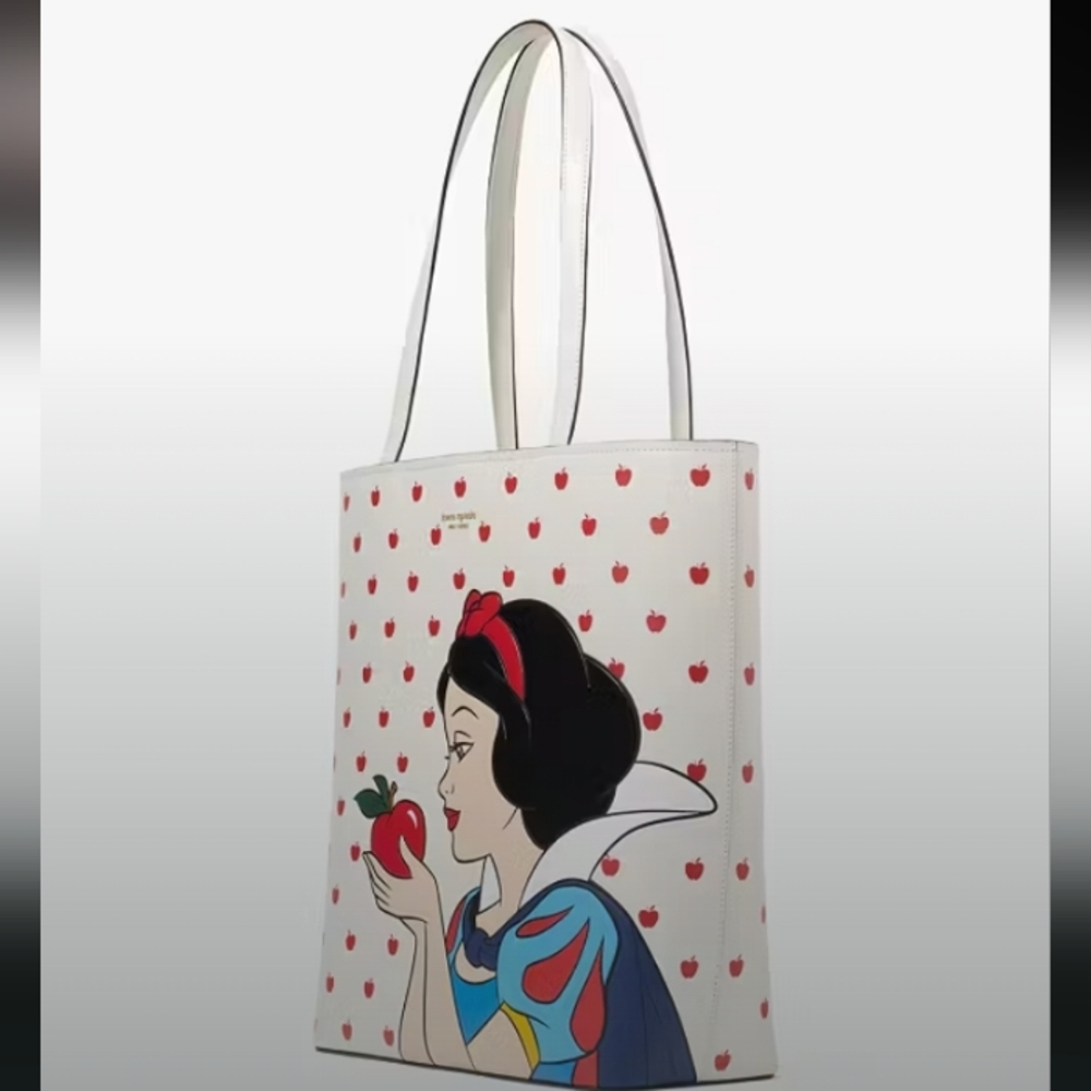 Disney X Kate Spade New York " Snow White " 🍎 Waverly Tote Bag ❤️ - Picture 2 of 11